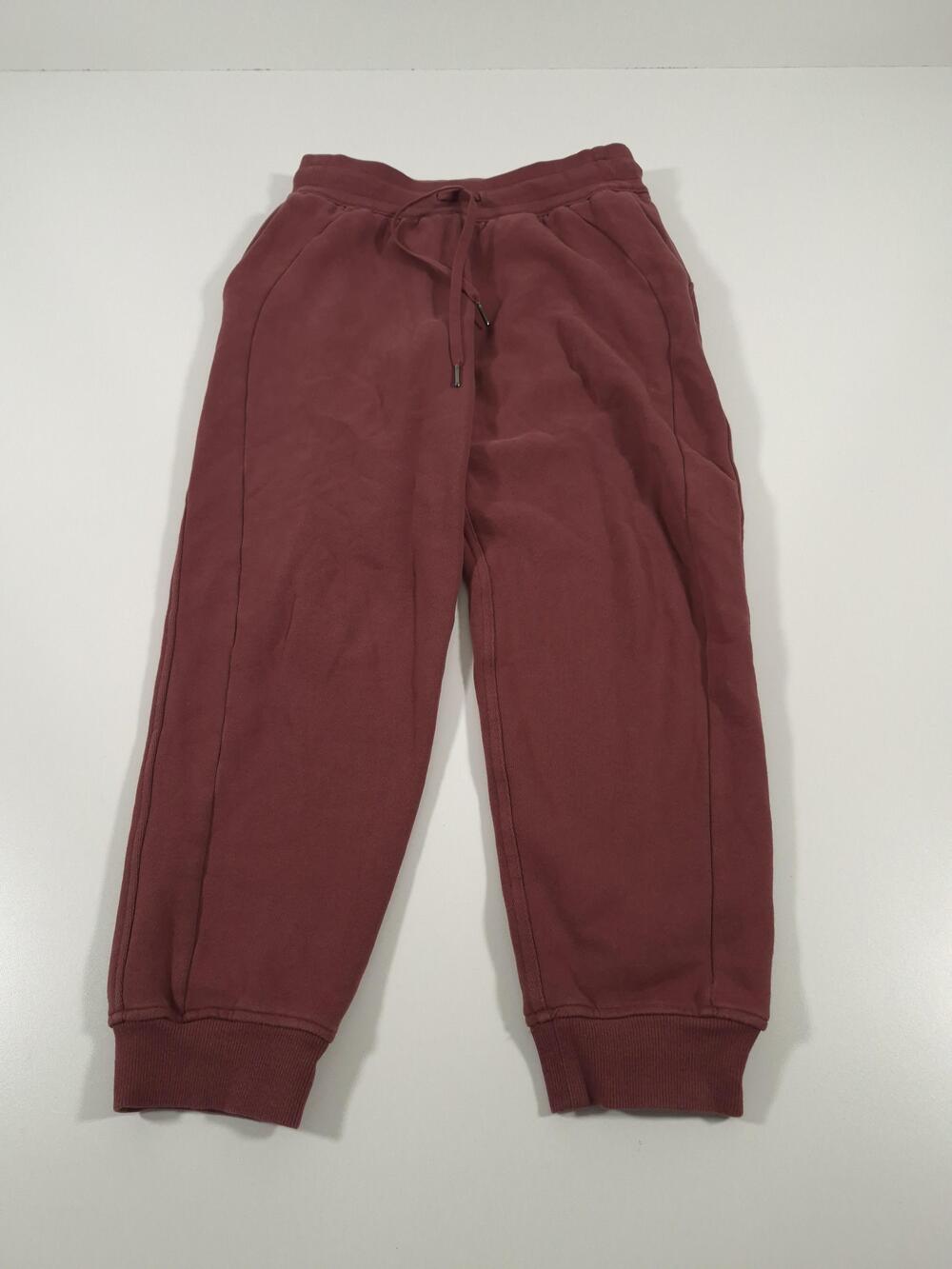 Lululemon Women's Scuba Mid-Rise Oversized Jogger Red 6 Red